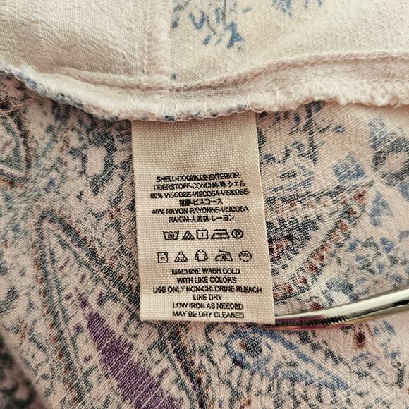 FREE PEOPLE Smooth Talker Antique Combo Back Cut Out Pullover Tunic Dress Sz XS - Picture 11 of 16